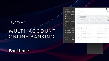 White-Label Multi-Account Banking Platform UX Design by UXDA