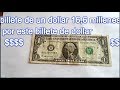 BILLETE de 1 Dollar que Vale una Fortuna