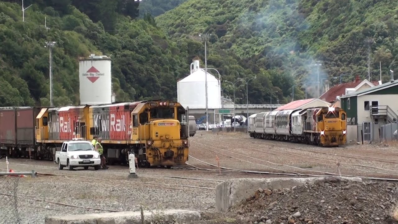 NZ Trains Picton/Elevation Trains in the South Island of NZ. YouTube