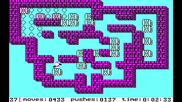 Soko-Ban MS-DOS Variant, Level 37