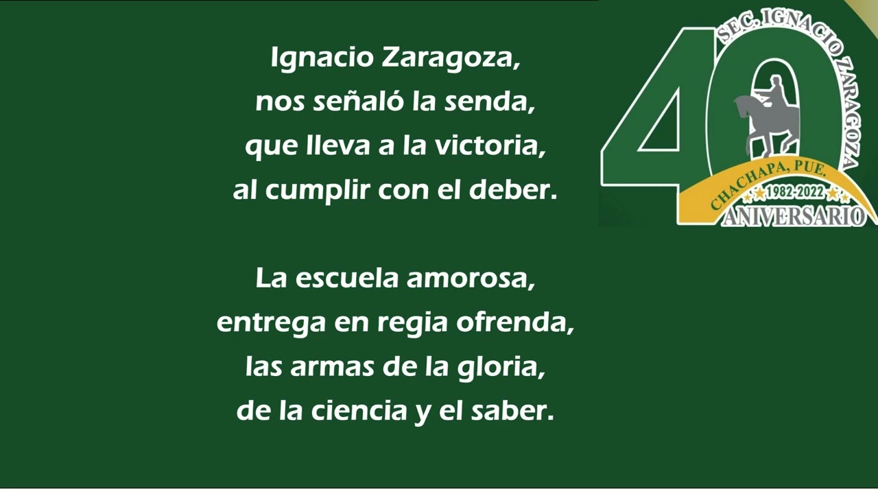 Himno Escuela Secundaria General Ignacio Zaragoza