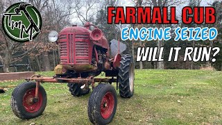 Reviving A Seized Farmall Cub Tractor Engine  Will IT Roar To Life?
