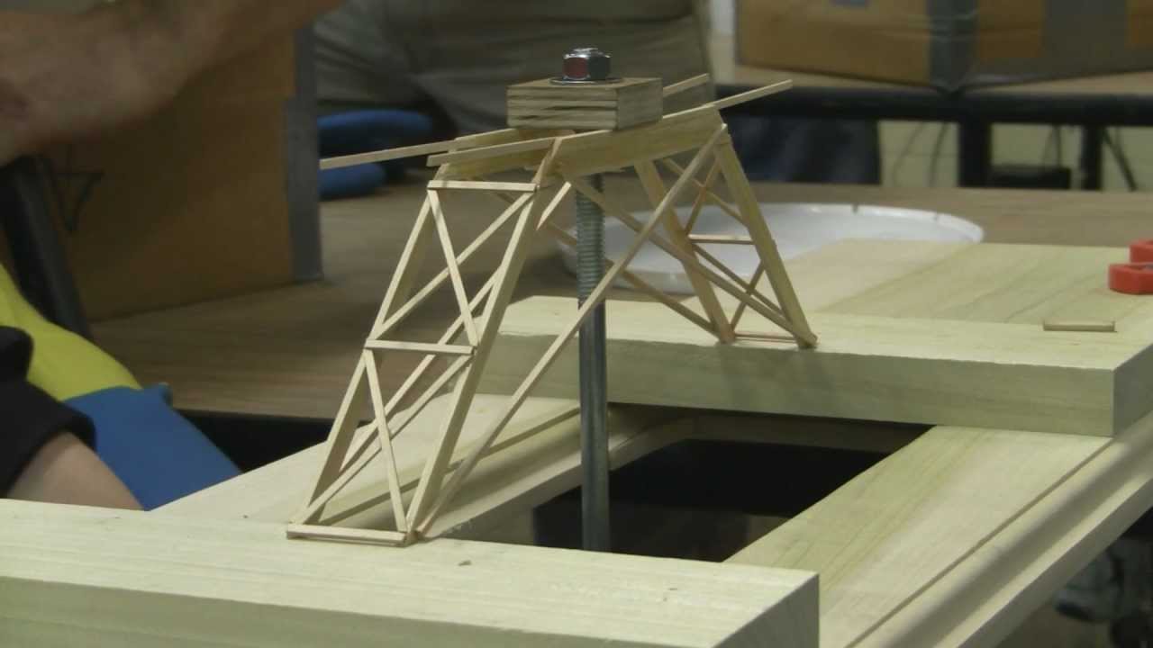 Engineering Physics Bridge Contest 2011 - YouTube