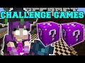 Minecraft witch challenge games  lucky block mod  modded minigame