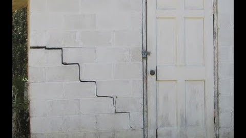 Normal Cracks vs Structural why Cracking in Brick Walls around windows and garage door corners
