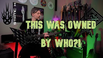 Wayne Static’s Personal Guitar — Rare Static-X Gear Spotlight!