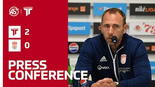 NIKÉ LIGA | Press conference | Mário Auxt | AS Trenčín - MFK Dukla Banská Bystrica 2:0 (1:0)