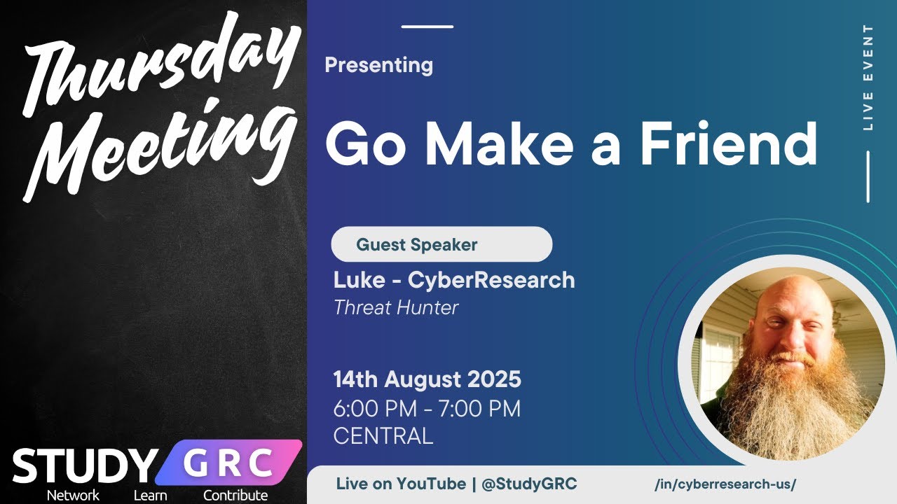 Go Make A Friend | Thursday Meeting | Study GRC