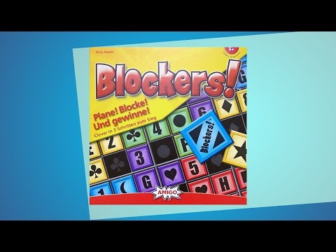 Blockers The Card Game Kartenspiel englisch 2-4 Spieler 