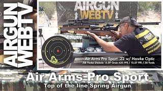 AIRGUN REVIEW - Air Arms Pro Sport - Air Arms Engineering, still at the top of the Airgun Game!