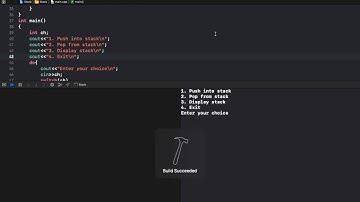 Create a C++ Program to implement stack