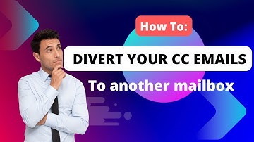 Office 365: How to send/divert all your cc emails to another folder in Outlook