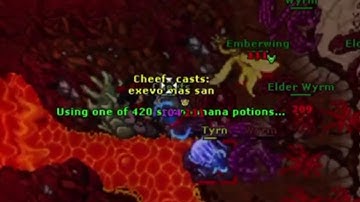 Tibia Bosses FAIL - Tyrn Despawns Seconds Before Dying
