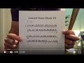 Capture de la vidéo Concert Snare Étude 18 - Instruction And Performance Example - Decatur High School.