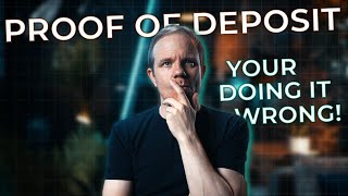 Proof of Deposit - You