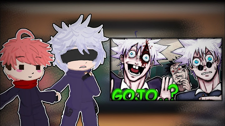 JJK reacts to super senior gojo