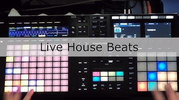 Live House Beats : Finger Drumming on The Ableton Push 2 / Maschine Mk3