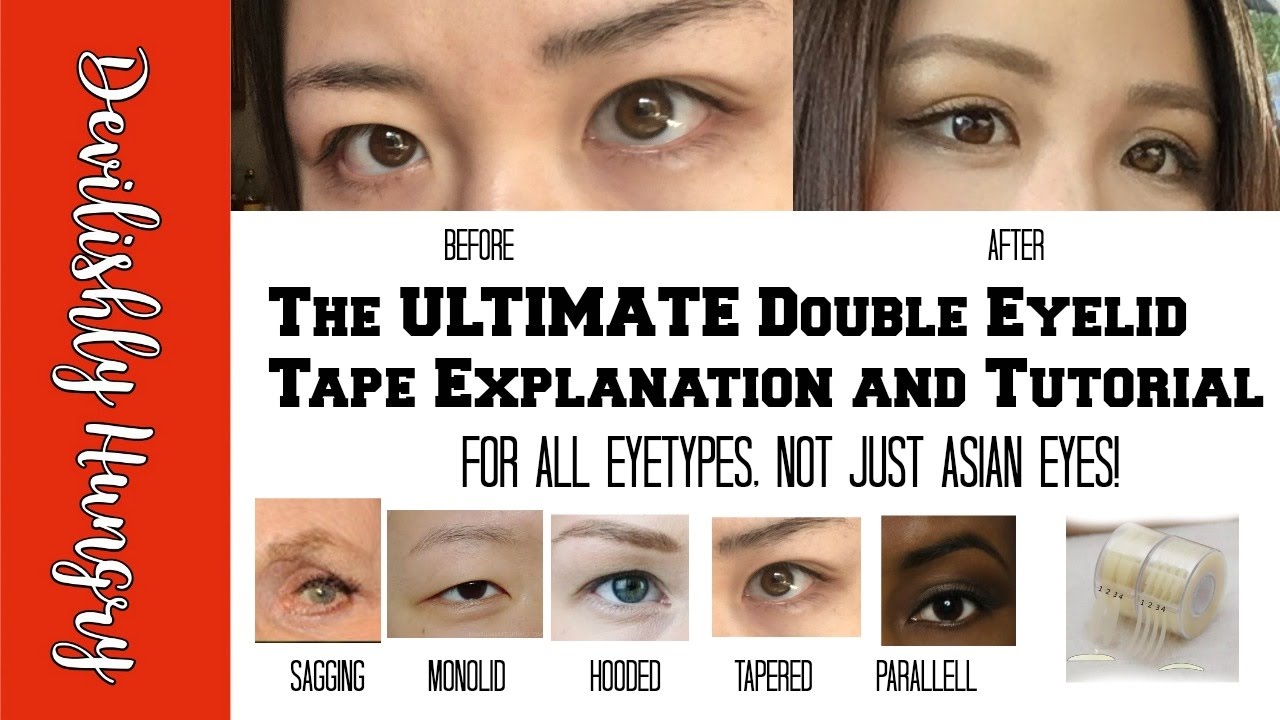The Ultimate Double Eyelid Tape Tutorial Course and Explanation