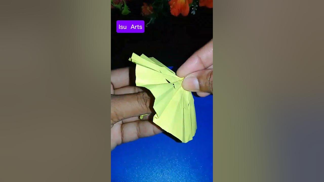 How to make paper umbrella 💳☔ umbrella 🌂origami umbrella ☔ YouTube