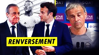 LA RÉACTION AMER DU PSG À L'ANNONCE DE DÉPART DE MBAPPÉ... MACRON PARLE AU REAL MADRID ! - ACTU FOOT