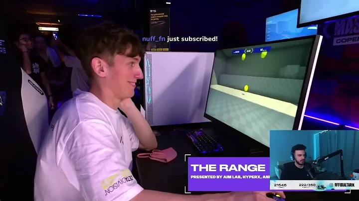 Tarik reaction to Boaster playing Aimlab in VCT Masters Copenhagen Grand Final