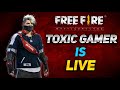 FREE FIRE LIVE-FREE FIRE TELUGU  LIVE-TOXIC GAMER||FF LIVE TELUGU||SOLO VS SQUAD