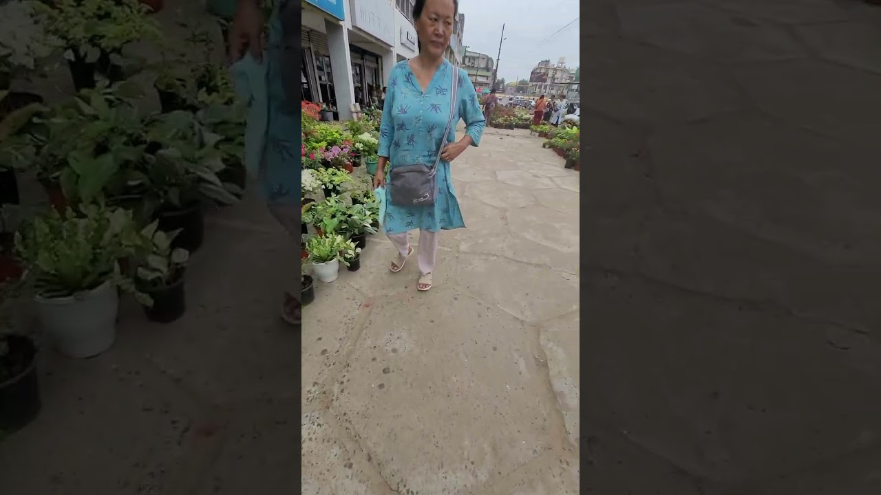 NAGALAND wednesday Beautiful flower market Dimapur🏵️💮🌸💐🌹🌺