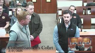 Commissioner's Court 2/21/2025