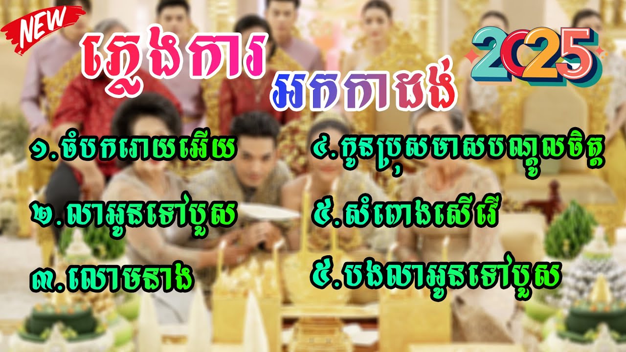 ភ្លេងការអកកាដង់ ពីរោះជប់ចិត្ត ចាក់ស្តាប់បុកបាស់ល្អ ច្រៀងដោយ នាយកំពីងពួយ យឿន សូលី ២០២៥