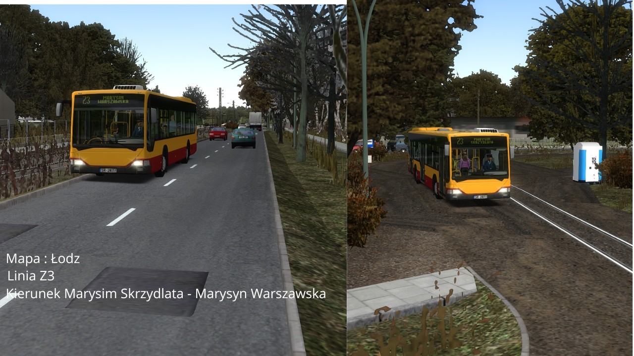 Omsi 2 | Łodz- Linia Z3 I Marysyn Skrzydlata - Warszawska