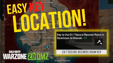 CH 7 Secure Records Room key LOCATION GUIDE | Call of Duty Warzone 2.0 DMZ