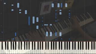 Kate Bush Running Up That Hill - piano version  - Tutorial + MIDI File