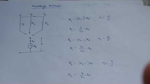 EL 203 Range Extension of PMMC & Multirange Ammeter and Voltmeter