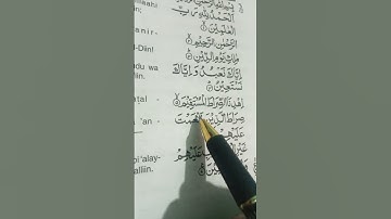 4 October 2025 🌹🕋 سورة الفاتحه