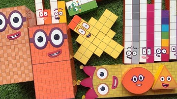 Looking for Numberblocks NEW 4575 Puzzle Tetris Shape | ASMR chirping of birds