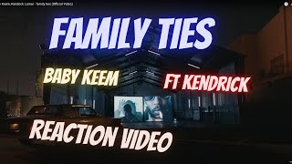 Baby Keem, Kendrick Lamar - family ties  JAMMOO TV Reaction