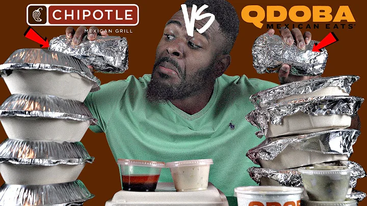 The ULTIMATE Taste Test | Chipotle Vs Qdoba