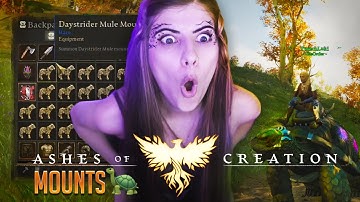 All the 23 Mounts in the Alpha - Ashes of Creation