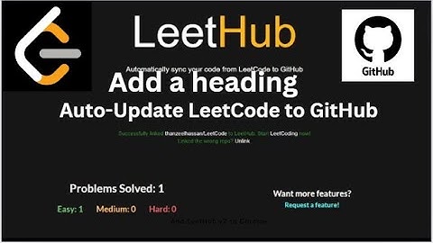 How to Add LeetHub v2 Extension to Chrome for Auto-Updating LeetCode Solutions on GitHub