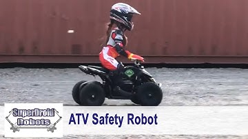 ATV Safety Robot Remote Controlled SuperDroid Robots Gen 2.