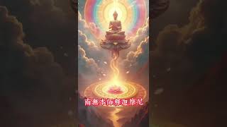 南無本師釋迦摩尼佛  願世間無災，無難，無病苦