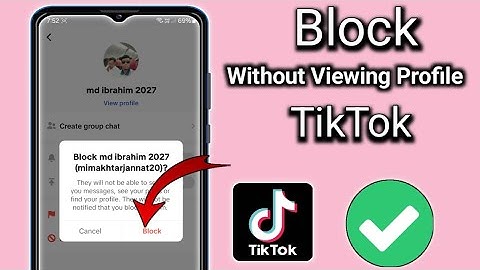 How to Block Someone on TikTok Without Viewing Their Profile 2025 |