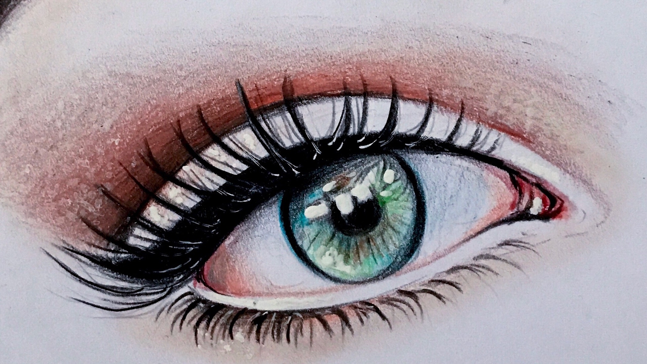 How To Draw Realistic Eyes Come Disegnare Un Occhio Realistico Youtube