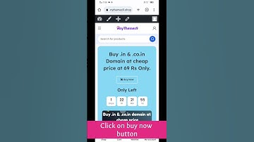 🔥Cheap domain buy .in & .co.in domain at rs 29 only|| Buy domain at rs29 only #shorts
