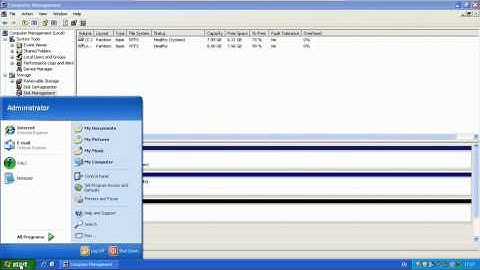 Formatting Partitioning Hard Drives   Windows XP   YouTube