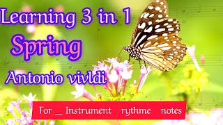 Vivalde spring rhythm _ فيفالدي الفصول الاربعةة الربيع