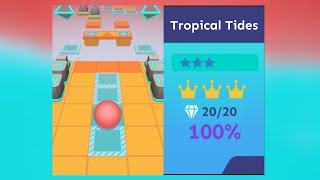 Rolling Sky Remake  Tropical Tides [by: Huy Trien]