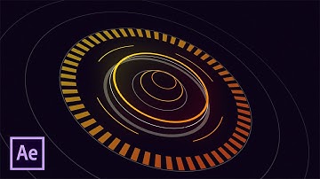 HUD Animation in After Effects - After Effects Tutorial - Logo Reveal Intro