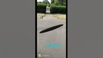 Markerless augmented reality UFO using unity