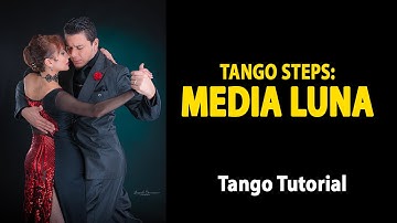 How to do the "Media Luna" step in Argentine Tango.
